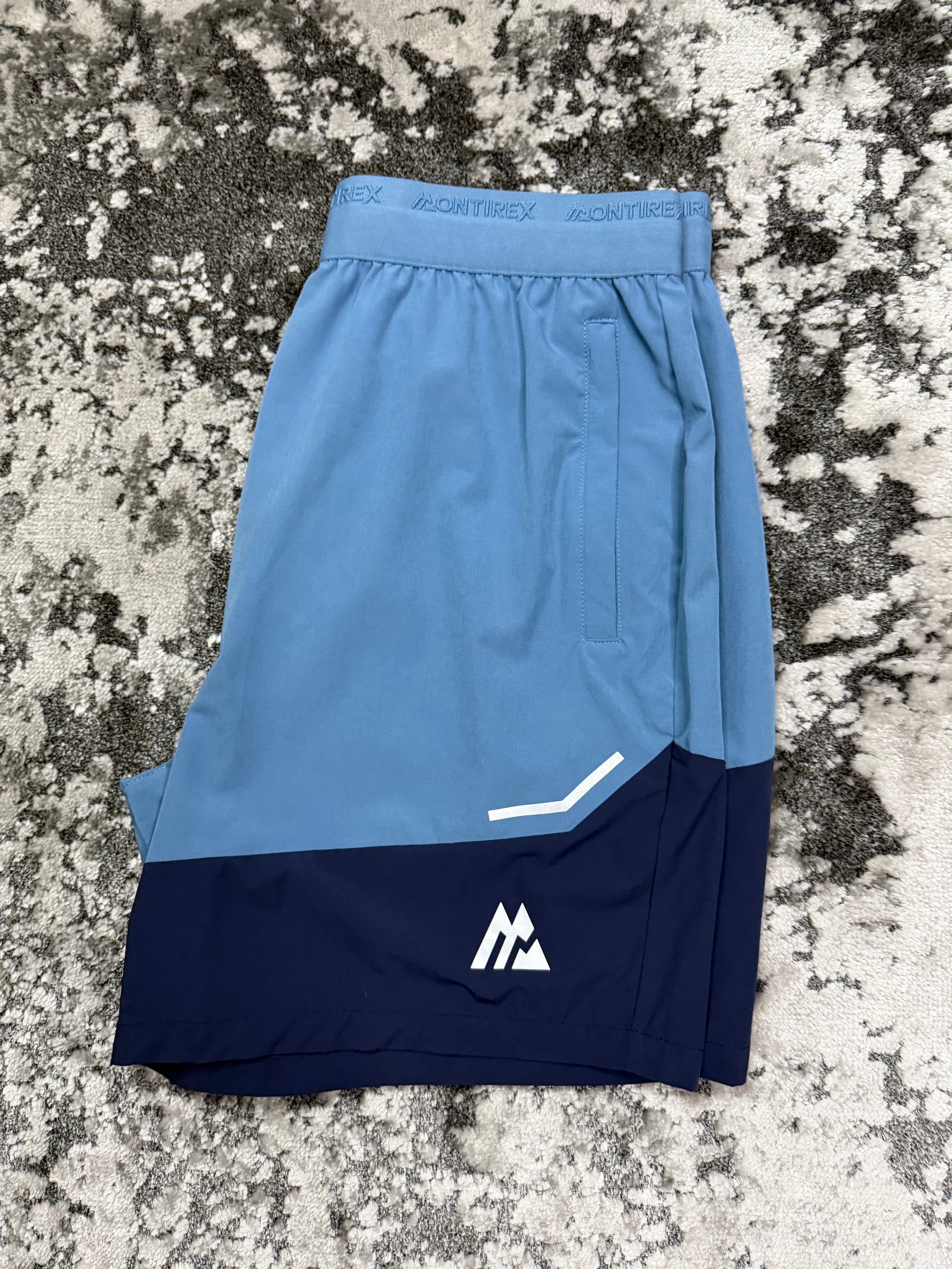Midnight Blue Montirex Curve 2.0 Shorts