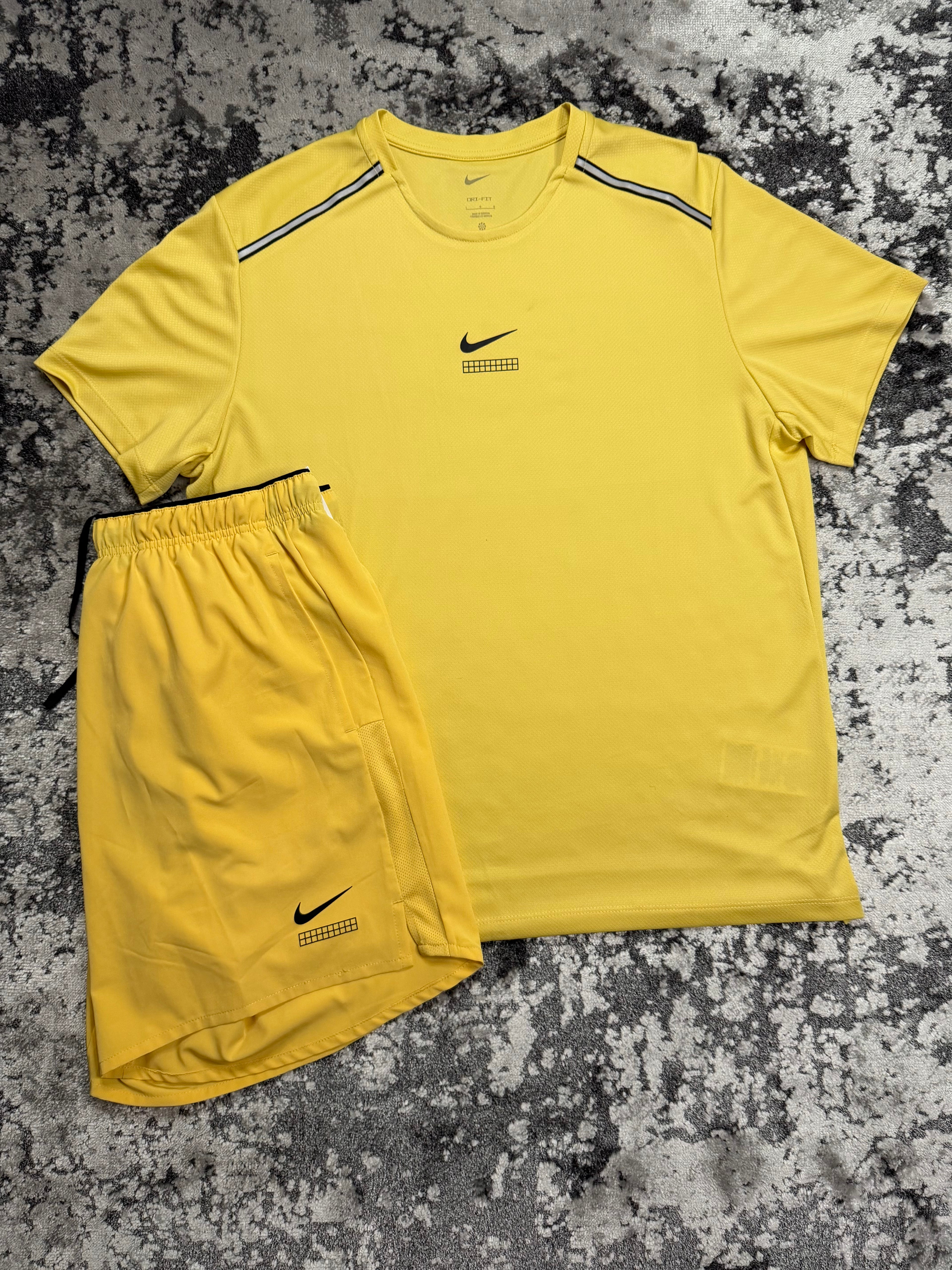 Georgie Yellow (Rare) Nike 1.0 Miler 2 Piece set