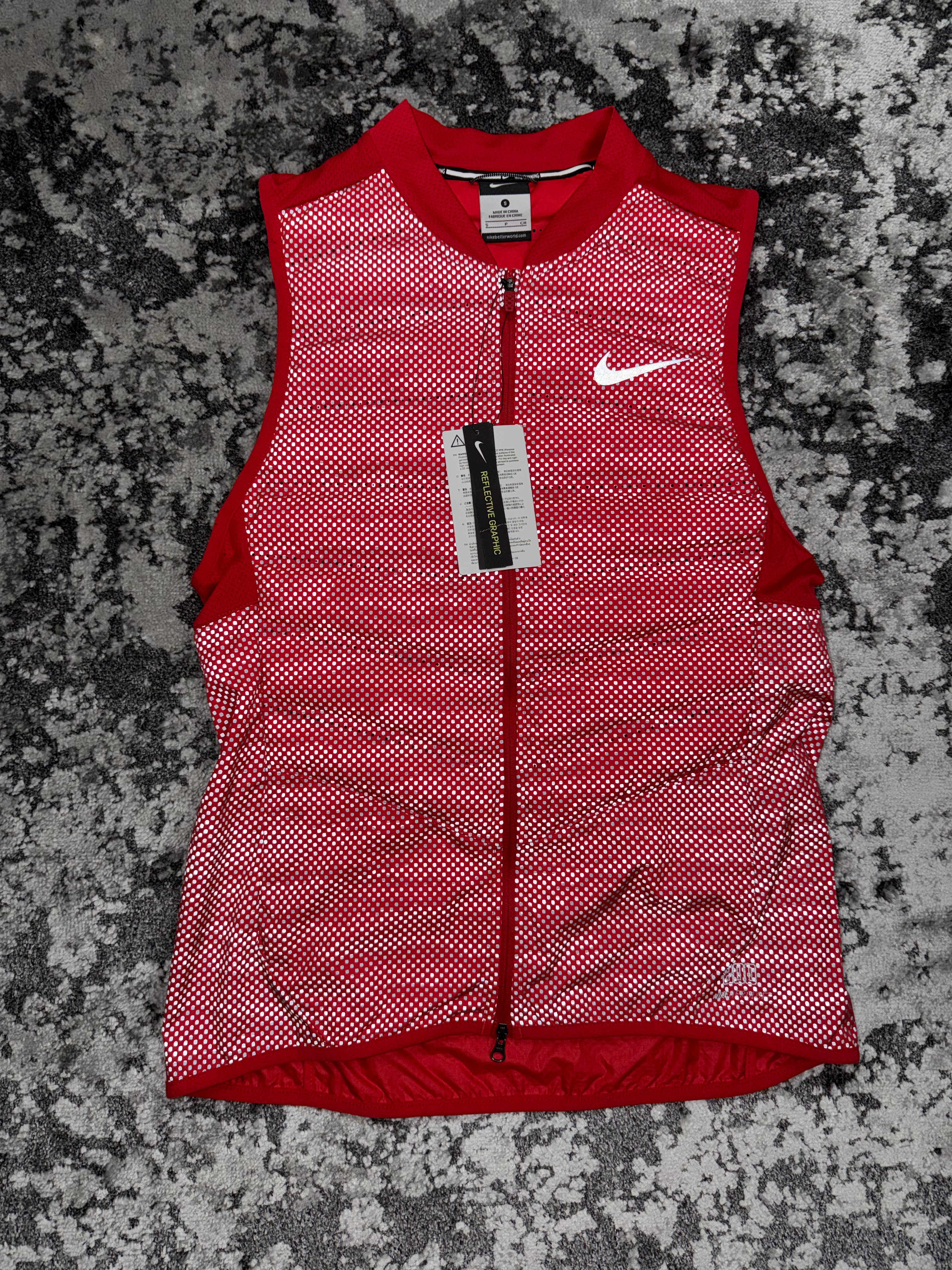 Red Reflective Nike Gilet