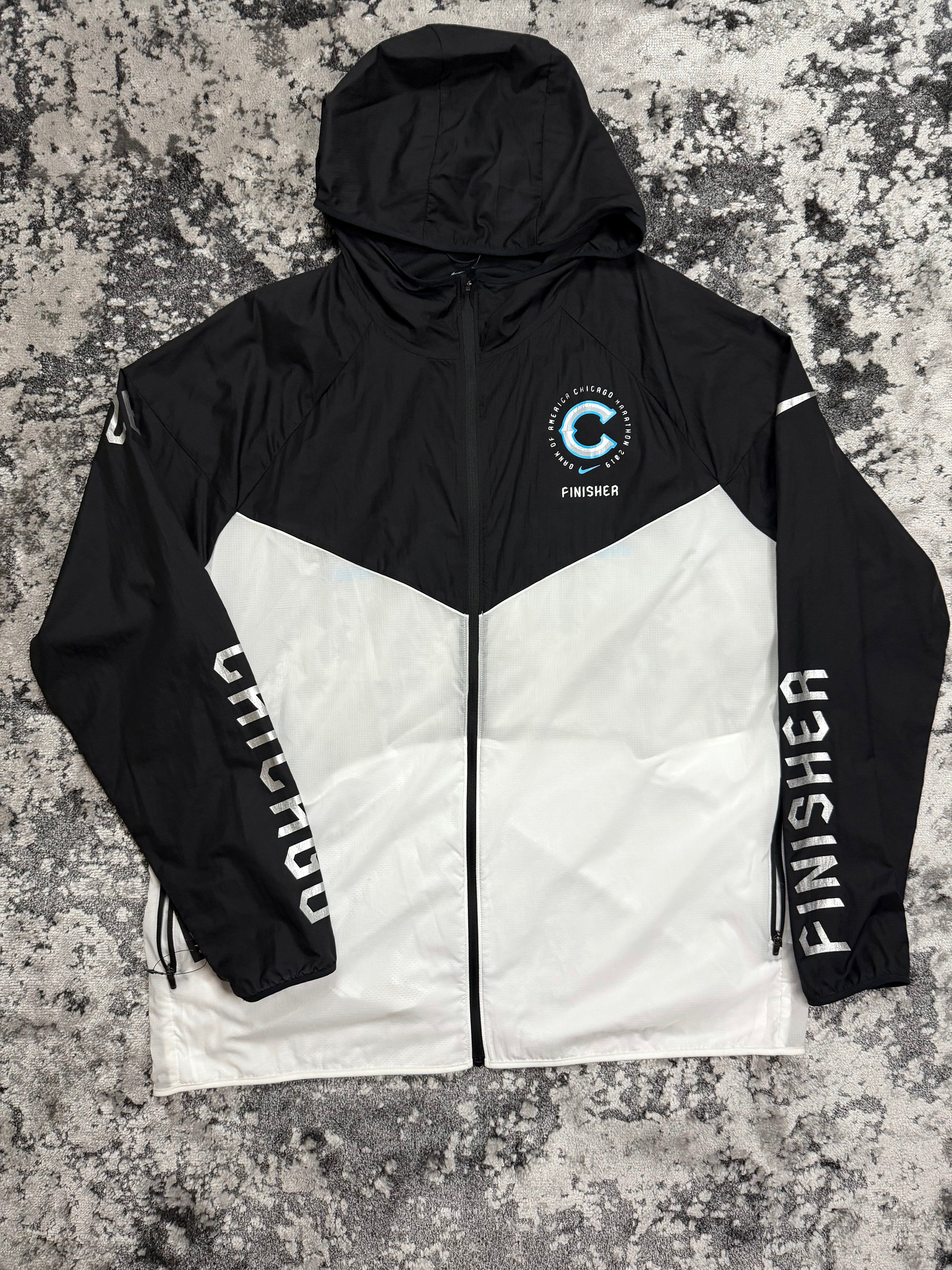 Black Nike Marathon Finisher Windrunner