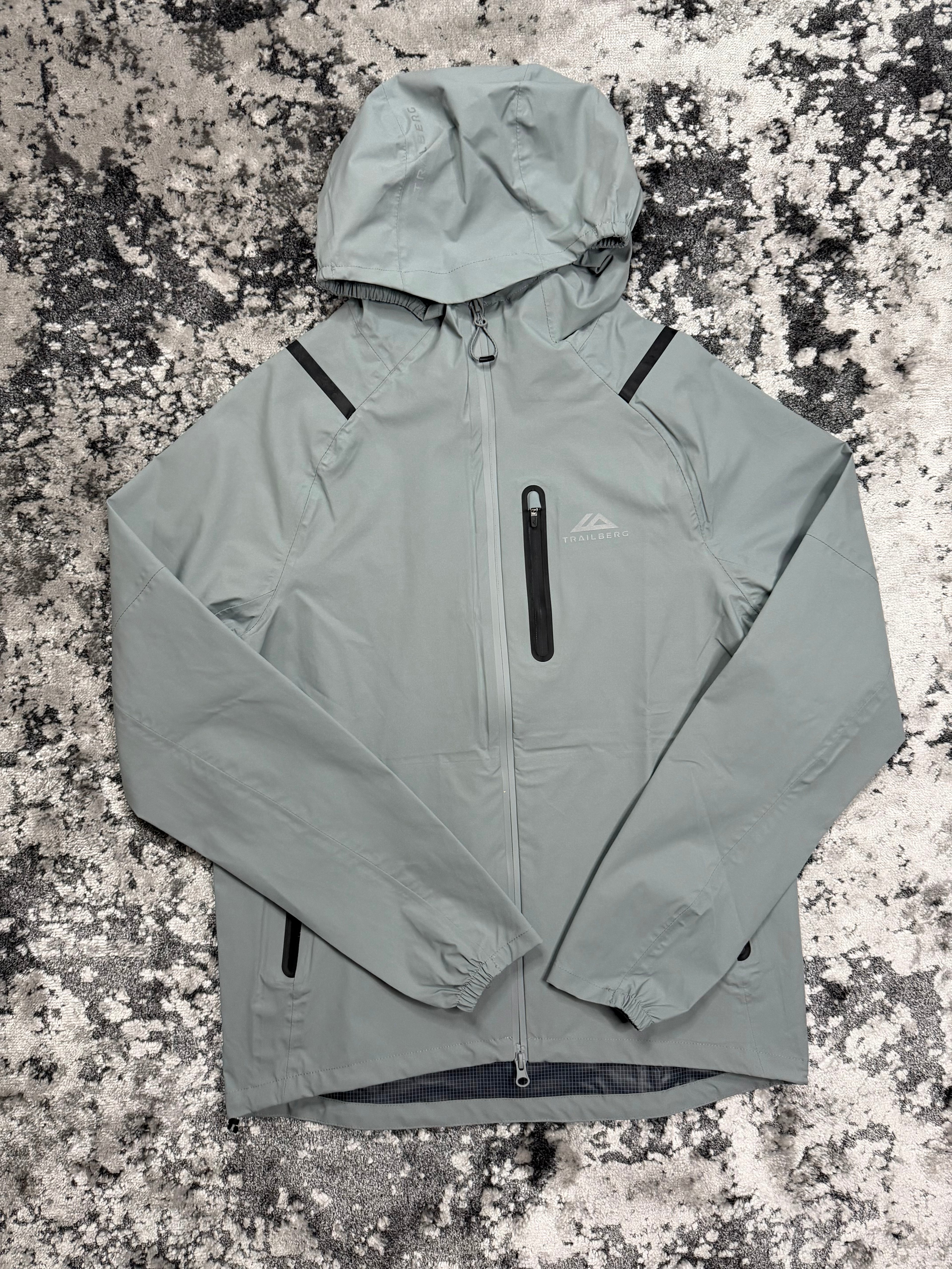 Grey Trailberg Windbreaker