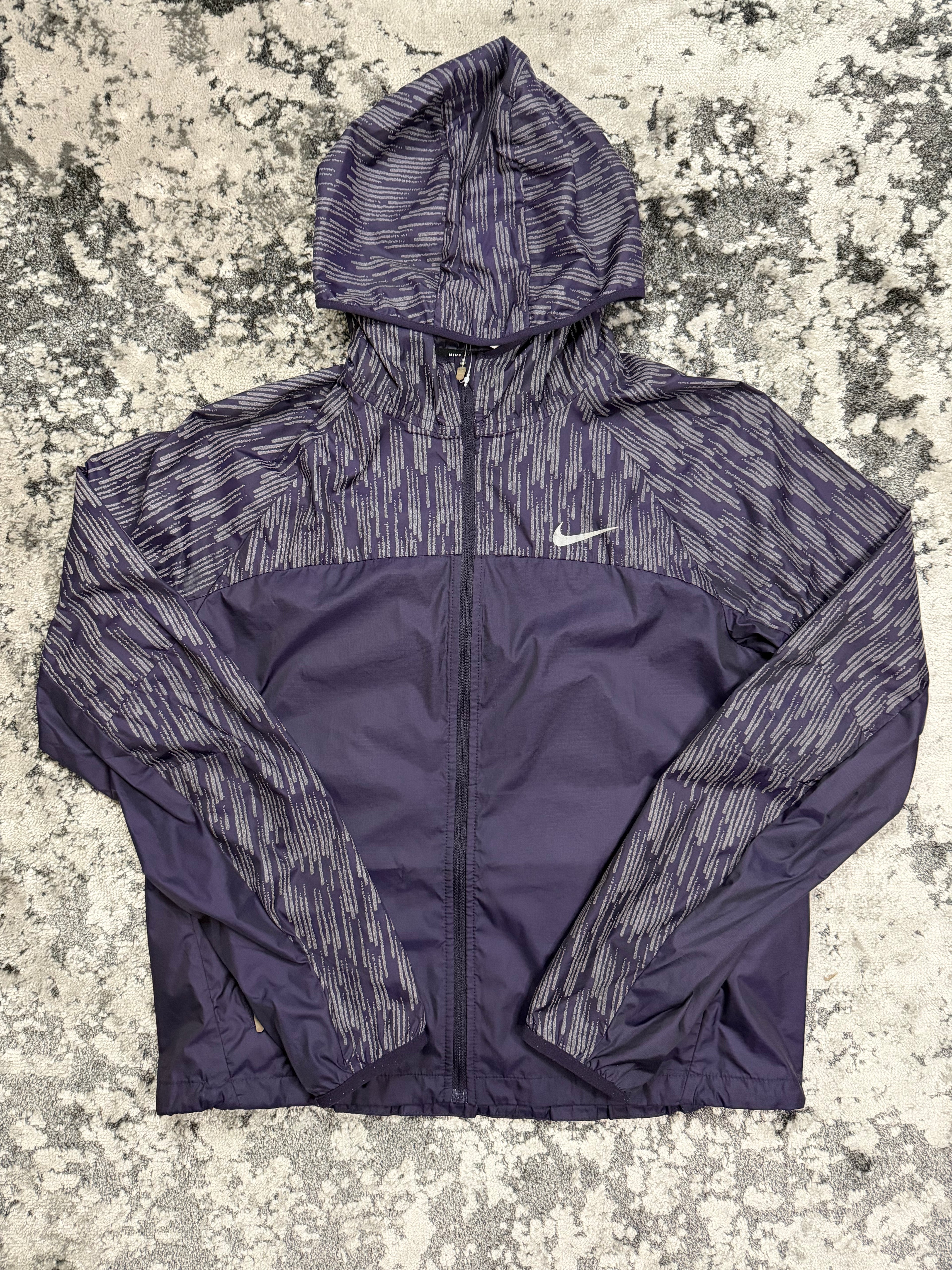 Purple Flash Reflective Windrunner