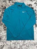 Teal Nike Quarterzip