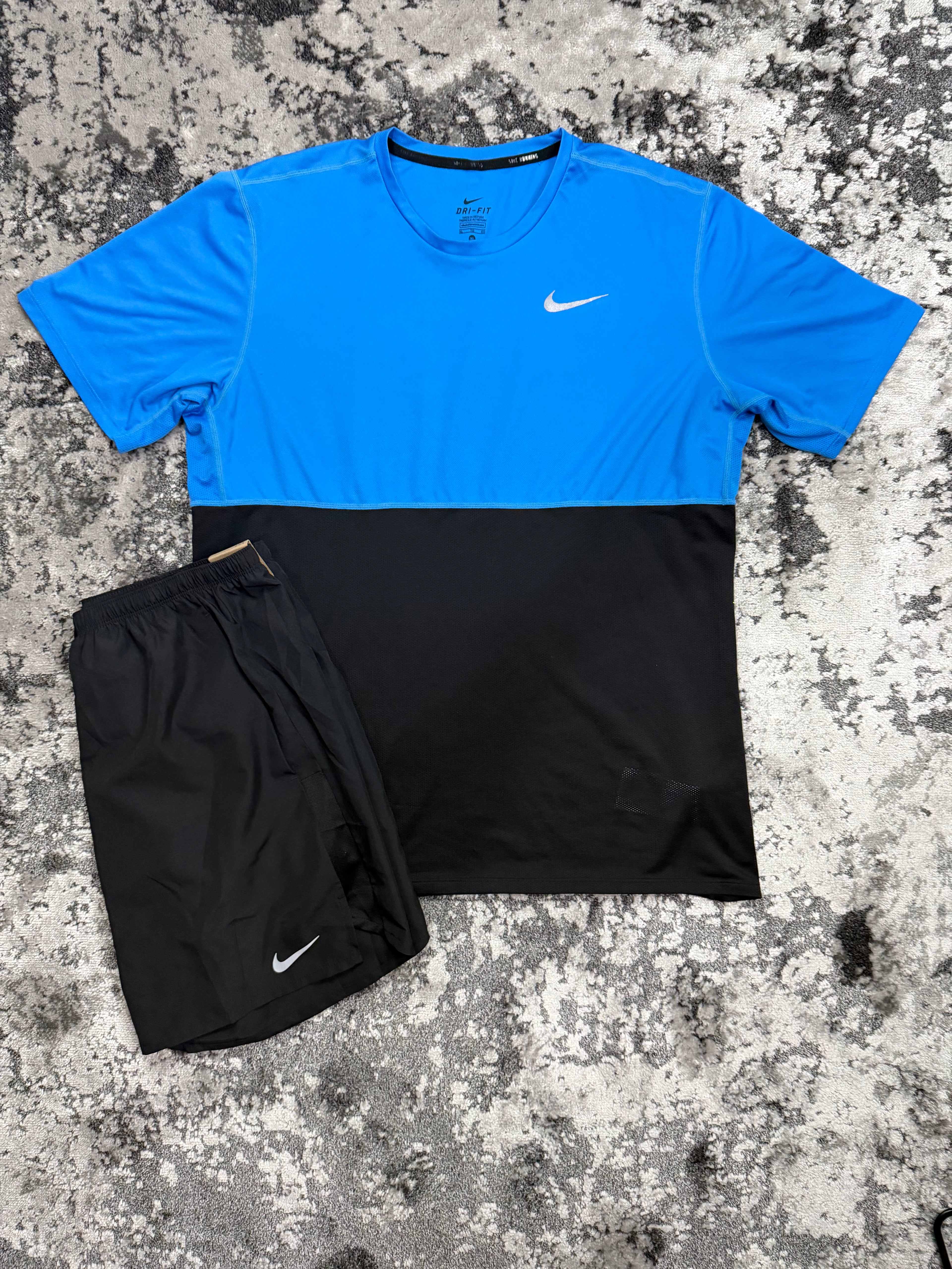 Blue/Black Nike 2 Piece Set