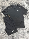 Black Nike 1.0 Miler 2 Piece