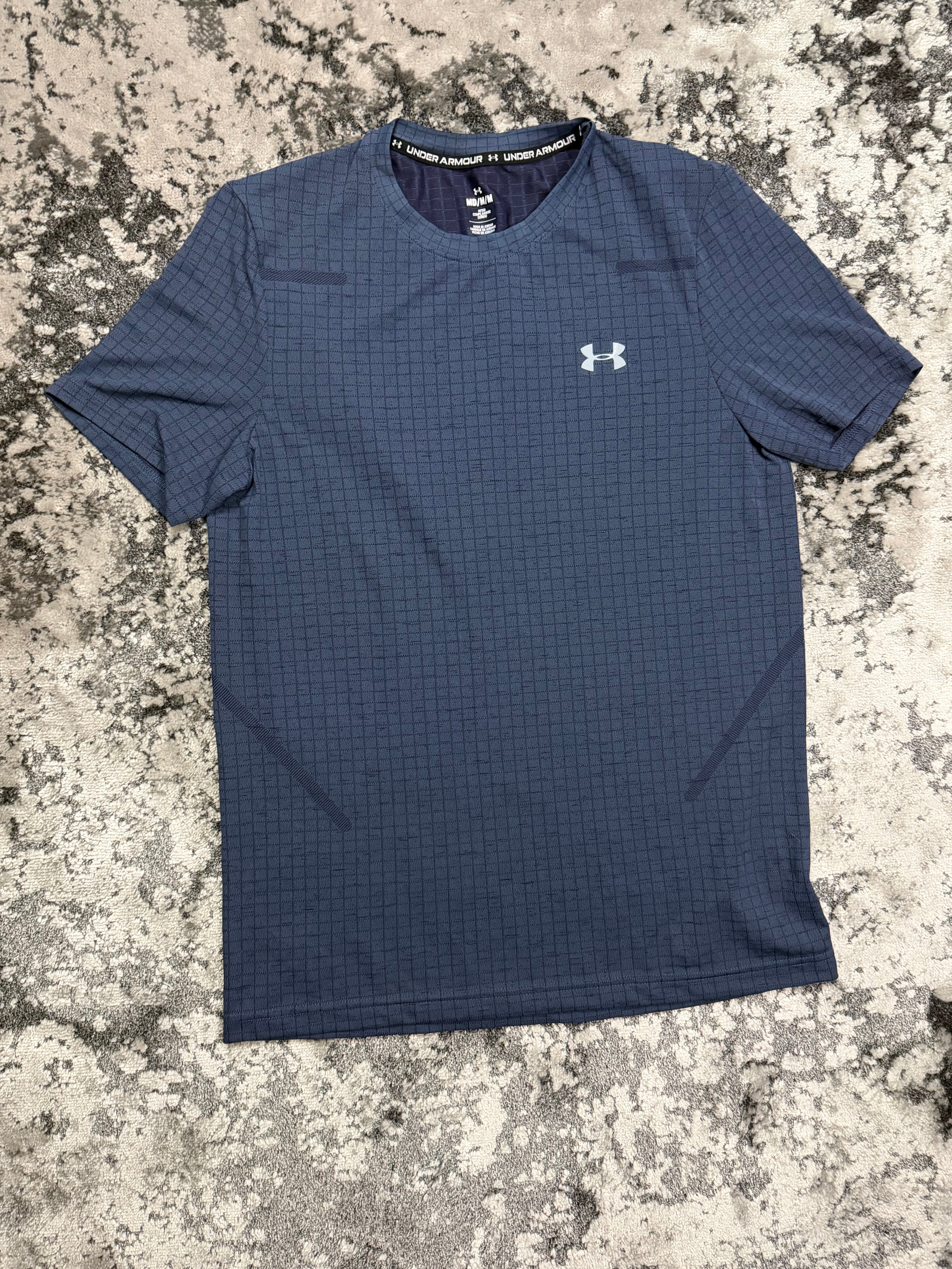 Blue Grid Under Armour T-Shirt